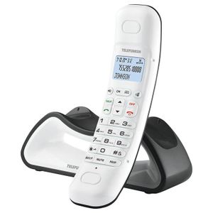 Telefunken TD 401 Hommy Solo Téléphones Sans fil Sans Répondeur Gris