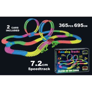 Circuits De Voitures Circuit Lumineux Voiture Enfant Jouet Magique