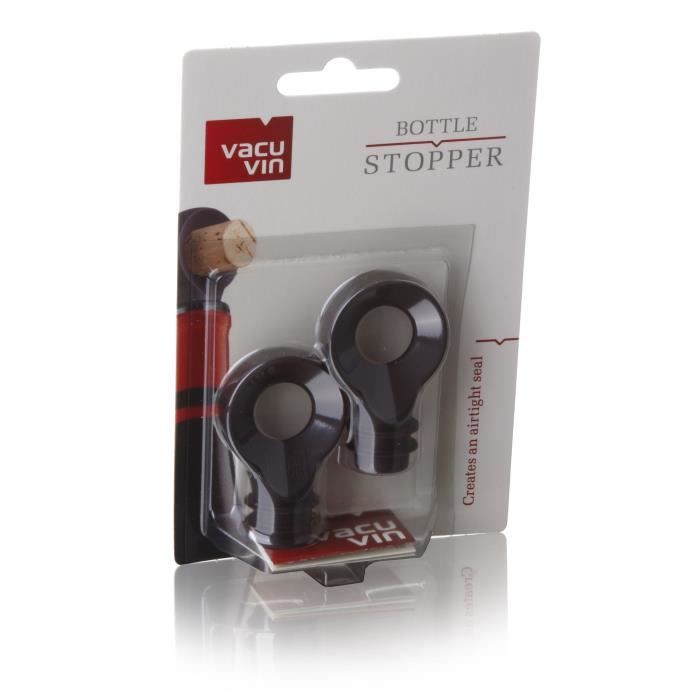 VACUVIN Lot de 2 bouchons de bouteille