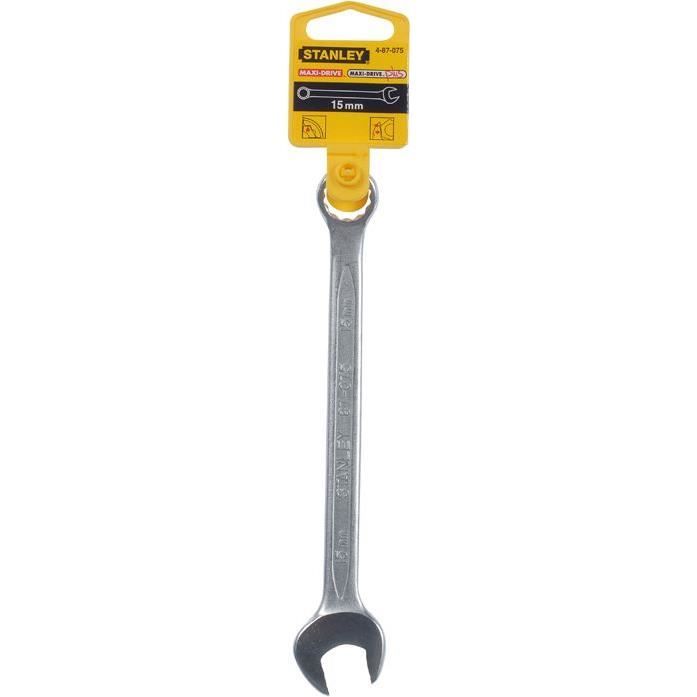 STANLEY Clé mixte 15mm