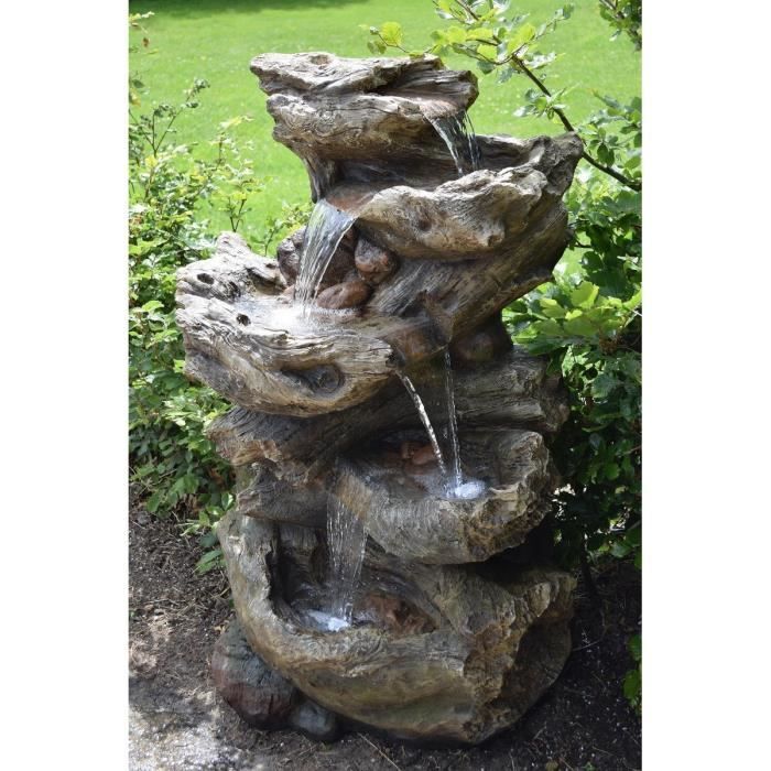 UBBINK Fontaine de jardin Norfolk 119x75x53cm - Marron