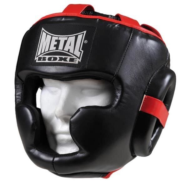 Casque Boxe Pro Entraînement Intégral - Protection Pommettes Et Menton, Taille Unique