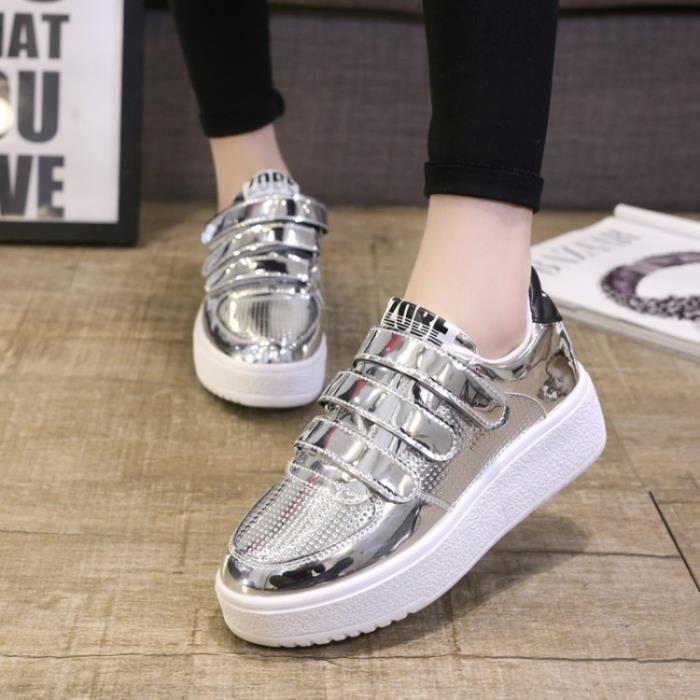 Chaussures Femmes Chau Achat Mode Sport Causal Argent 0wqTBz6w