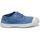 BENSIMON Baskets Basses à Lacets en Toile de Coton