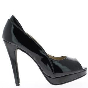 NoirAchat Escarpins Escarpins Plateforme Vente Vernis Plateforme Vernis AjR435L