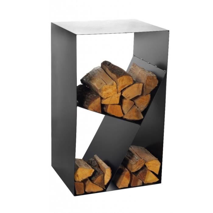 Porte buche acier design - Achat / Vente Porte buche acier design pas ...
