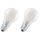OSRAM Lot de 2 Ampoules LED E27 standard dépolie 8