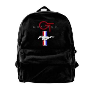 Sport Noir Les Mustang Homme Ecole Voyage Dos Logo Sac Femme Ford À OxwxACq7Y