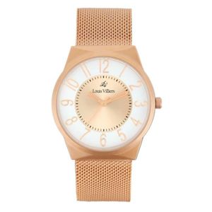 BRACELET DE MONTRE LOUIS VILLIERS Montre Femme Quartz Bracelet Acier