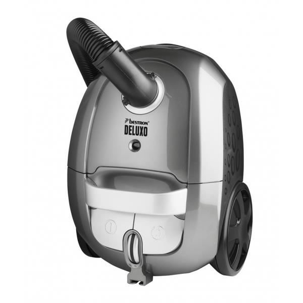 BESTRON ABG700SGE Aspirateur traineau Deluxo électronique - Avec sac - Argent / Gris