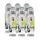 BEABA Set 6 biberons demi-lune Bunny 240 ml