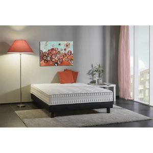 RUBIS Matelas 160x200 cm - Ressorts - Equilibré - 698 ressorts - 2 personnes
