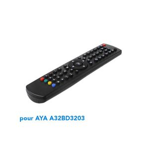 Télécommande De Remplacement Pour Téléviseur Aya - Modèle Compatible A49UHD0819BS - Neuf D'origine, Prêt à L'emploi
