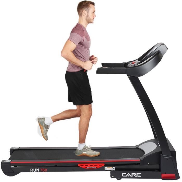 CARE Tapis de course 18km/h RUN-760 - 35 programmes