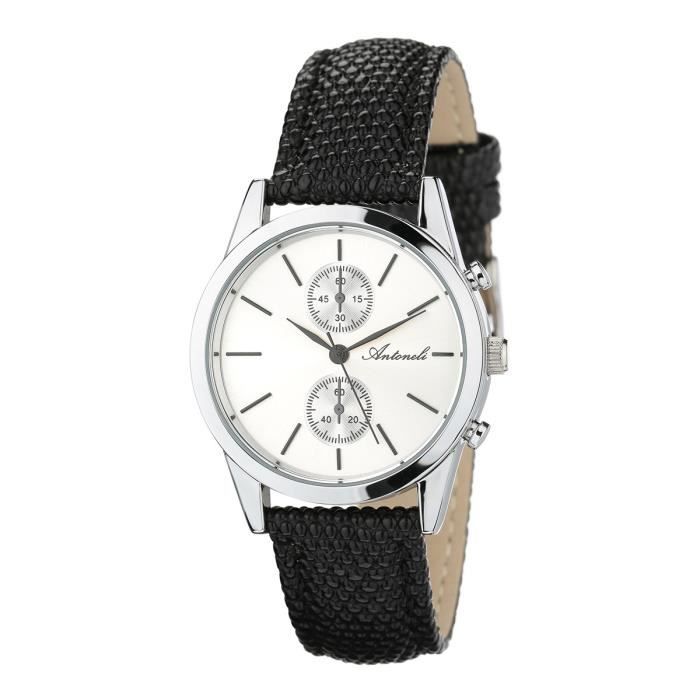 ANTONELI Montre Femme Quartz ANT2096 Bracelet Cuir