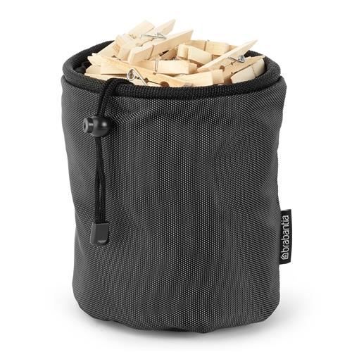BRABANTIA Sac pour pinces à linge - Noir