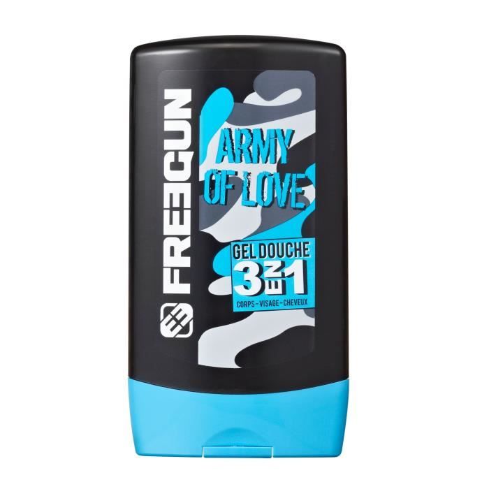 FREEGUN Gel douche Army Of Love - 300 ml