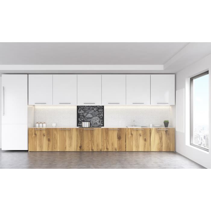 Fond de hotte "Ingrédients pizza"2