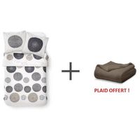 HOUSSE DE COUETTE ET TAIES TODAY Pack MASSAÏ - Parure coton 220x240 cm + 1 pl HOUSSE DE COUETTE ET TAIES TODAY Pack MASSAÏ - Parure coton 220x240 cm + 1 pl