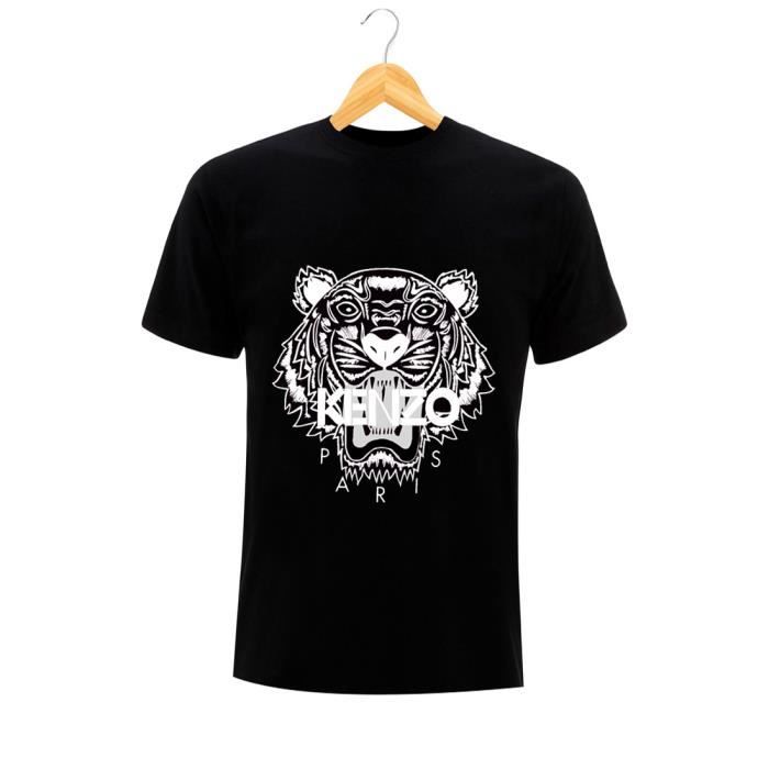 Luxe Logo Noir Coloris Ans Tiger T Kenzo Paris Enfant Shirt 8 Tigre Qtsrhd