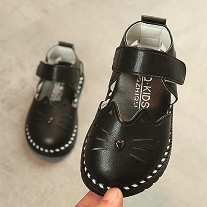 Chaussures Filles Espadrille Enfant Sandales Chat Mode Petites Bébé zSpUMV