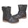 Bottes Low Boots Bottines Cloutées Fourré Fille
