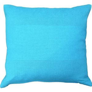 HOUSSE DE COUSSIN Housse de coussin 100 % coton 40x40 LANA turquoise