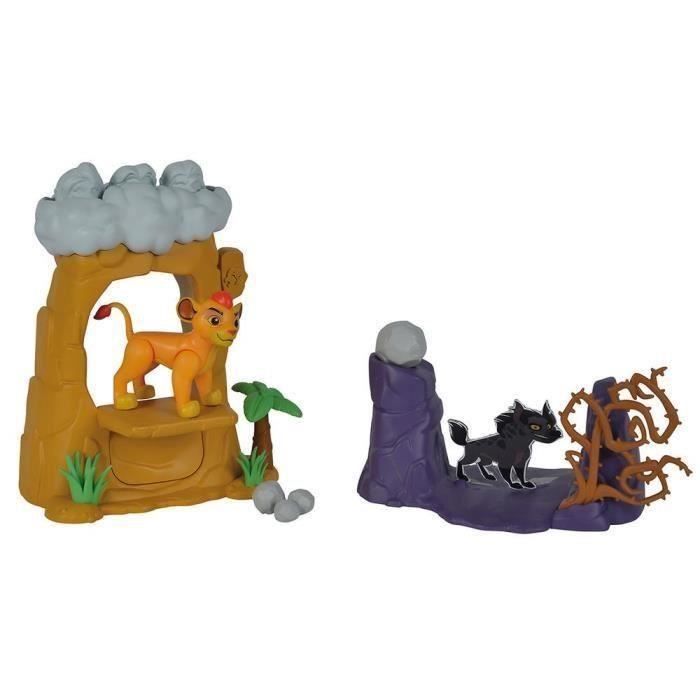LA GARDE DU ROI LION Playset Rocher des Lions