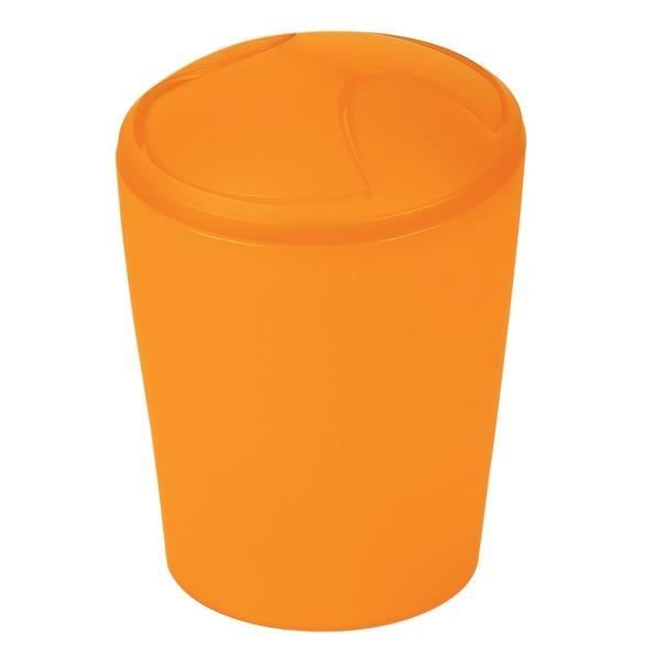 MOVE Poubelle 5L salle de bain 28x20x20 cm Orange