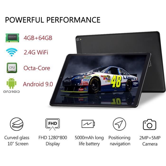 Tablette Tactile 10 Pouces Full HD -  K802 - 3G/WiFi1