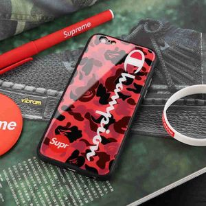 coque iphone 6 camouflage rouge