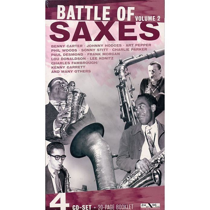 BATTLE SAXES VOL. 2   Achat CD COMPILATION pas cher