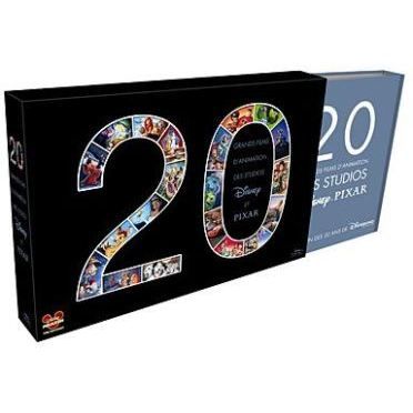 Coffret Disney Pixar 20 ans en BLU RAY DESSIN ANIME pas cher