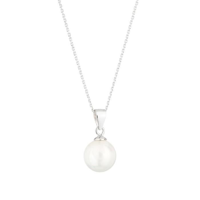 NACRE DE PERLE Collier Argent 925° et Perle