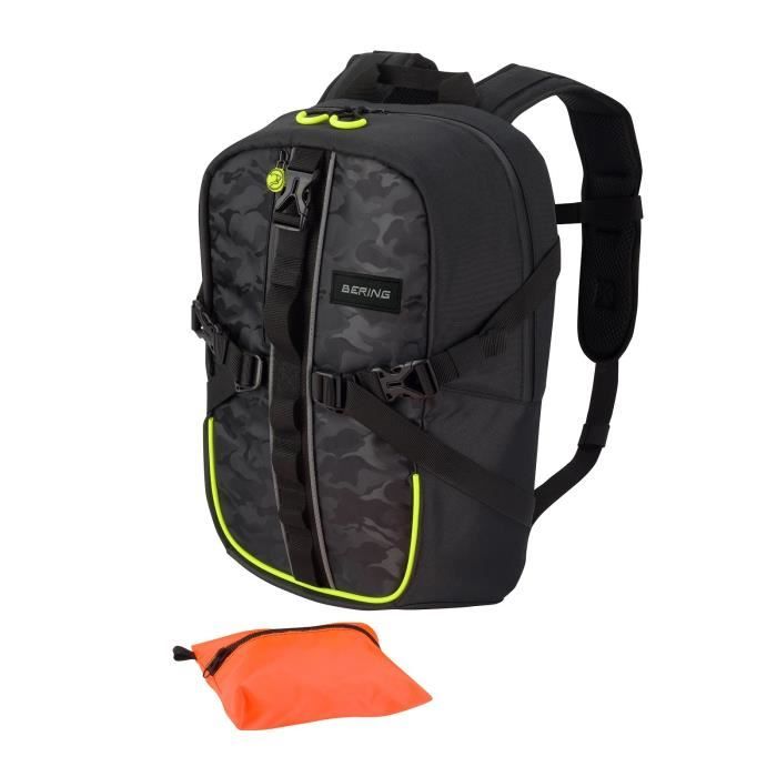 BERING Sac à dos Dahmer Camo - Noir