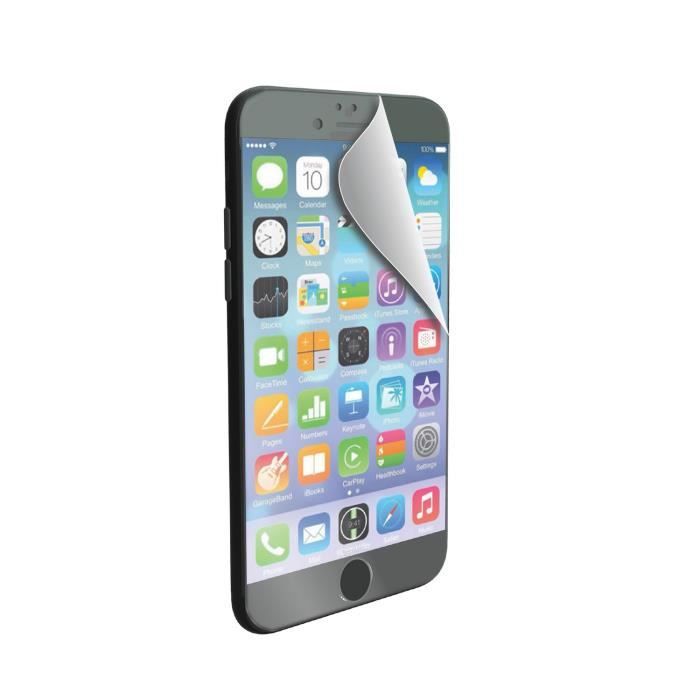 MUVIT Film protecteur - Mat et Glossy - Anti traces de doigt - Pour Apple Iphone 6, 6s +