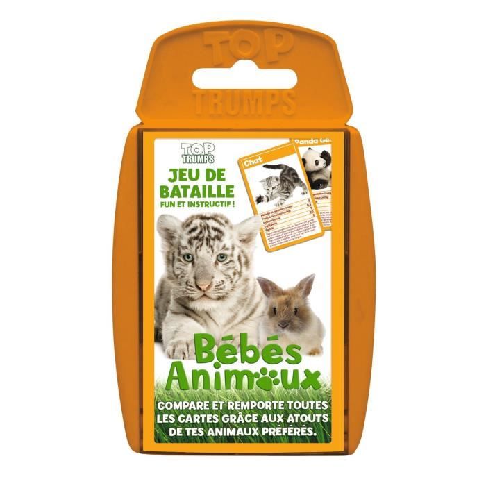 WINNING MOVES Jeu De Bataille - Bébé Animaux