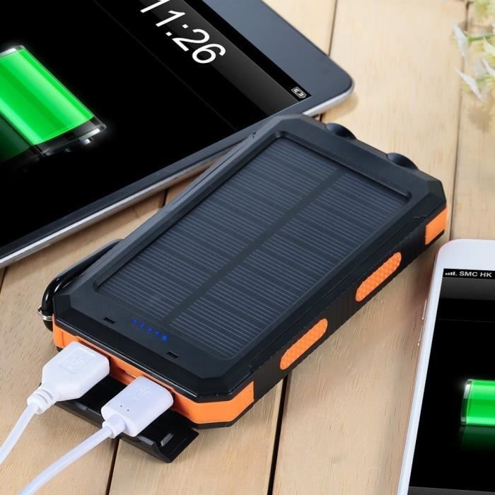 chargeur solaire smartphone randonnee