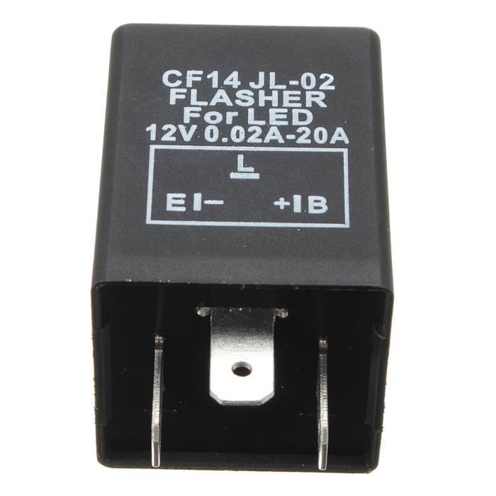 Clignotant Flasheur Electronique Auto Led Répétiteur Flasher Relais Centrale k0OP8nw