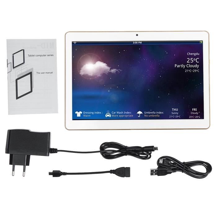 Gappio Tablette Tactile - 10.1 pouces - RAM 1Go3