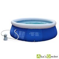 PISCINE Grenat Piscine autoportante Ø360 bleue PISCINE Grenat Piscine autoportante Ø360 bleue