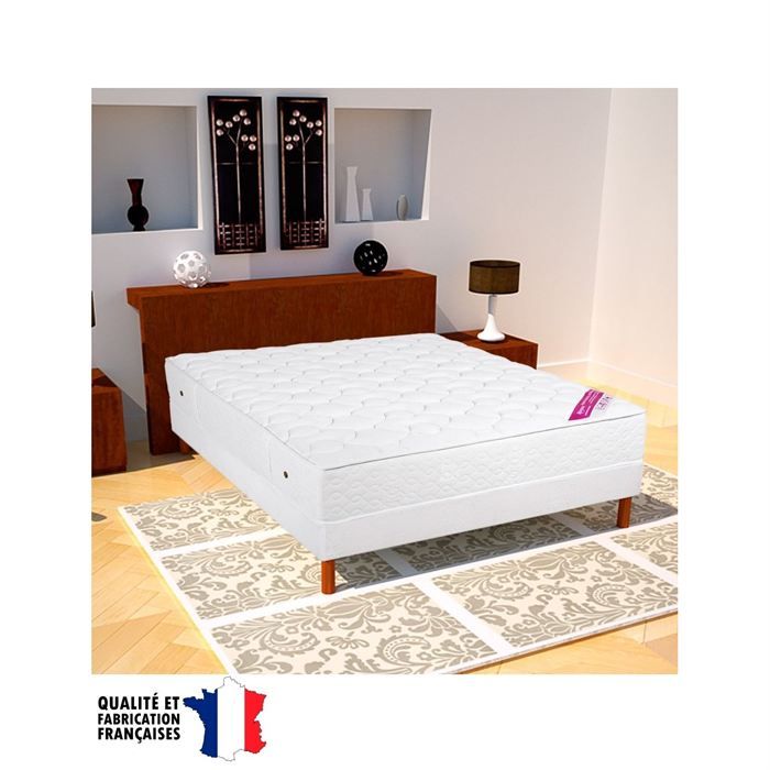 Matelas 90x190cm RELAXIMA SUSPENSION SIMMONS Ressorts Ensachés Luxe