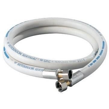 CANDY 35601765 - Tuyau Gaz ( Gaz Naturel ) 2 M , durée de vie 10 Ans