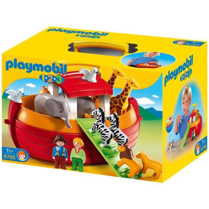 Playmobil 1.2.3 - Arche de noe transportable