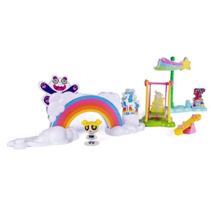 POWERPUFF GIRLS Playset Storymaker Parc Arc En Ciel