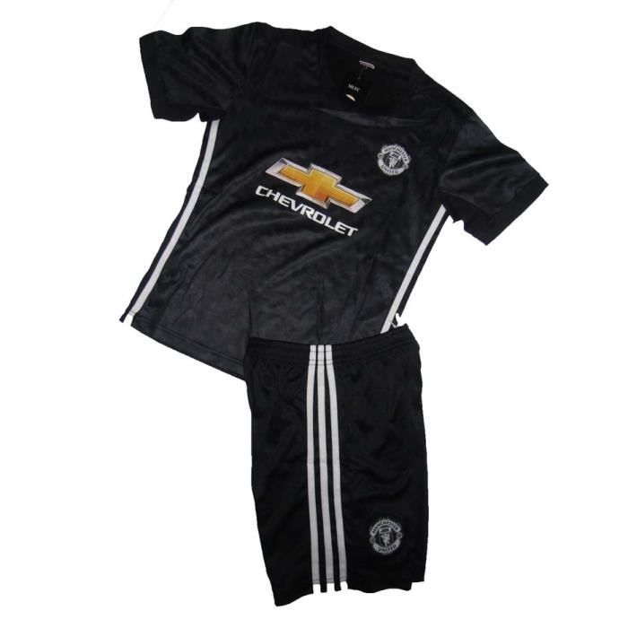 tenue de foot MU noir tenue de foot MU noir