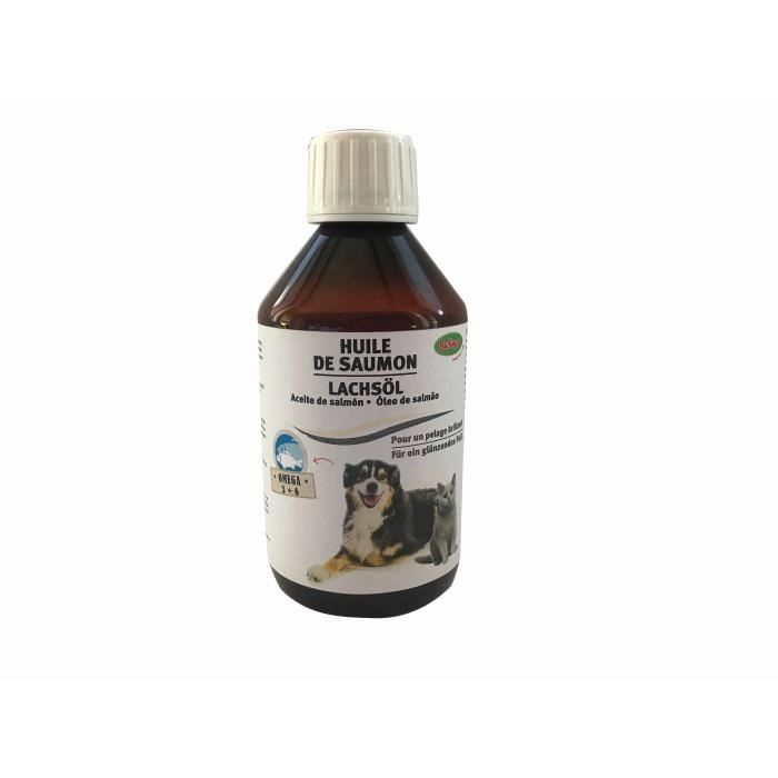 BUBIMEX Huile de saumon pour la beauté de la peau et du poil