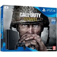 CONSOLE PS4 NOUVEAUTÉ Nouvelle PS4 Slim 1 To + Call of Duty : World War CONSOLE PS4 NOUVEAUTÉ Nouvelle PS4 Slim 1 To + Call of Duty : World War