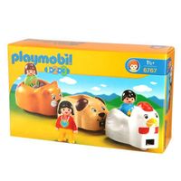 UNIVERS MINIATURE PLAYMOBIL 1.2.3. Train Des Animaux UNIVERS MINIATURE PLAYMOBIL 1.2.3. Train Des Animaux