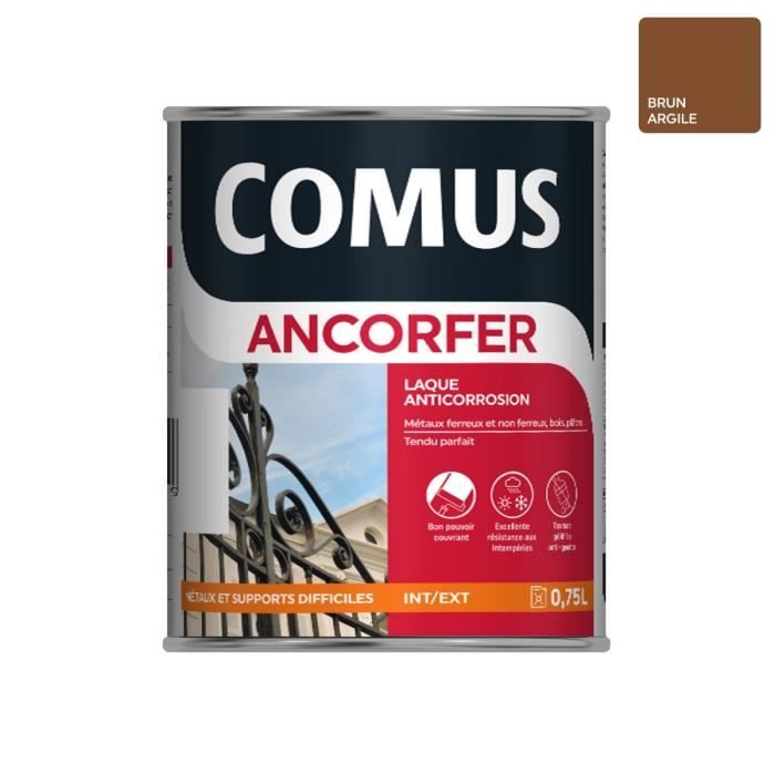 Ancorfer Peinture Laque De Finition Antirouille Pour Métaux Et